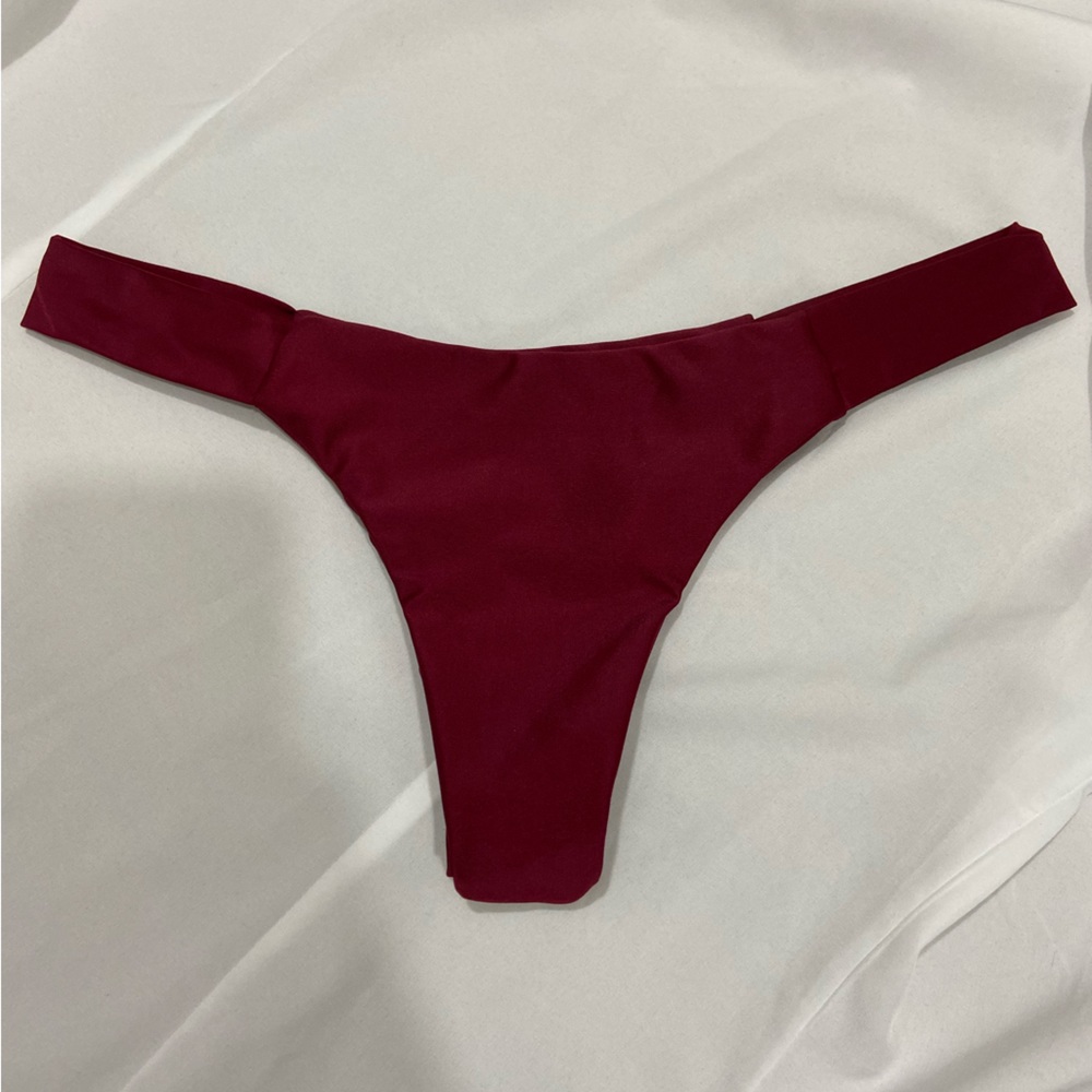 Maroon Bikini Bottom